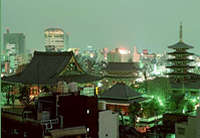 Night Senso-ji temple